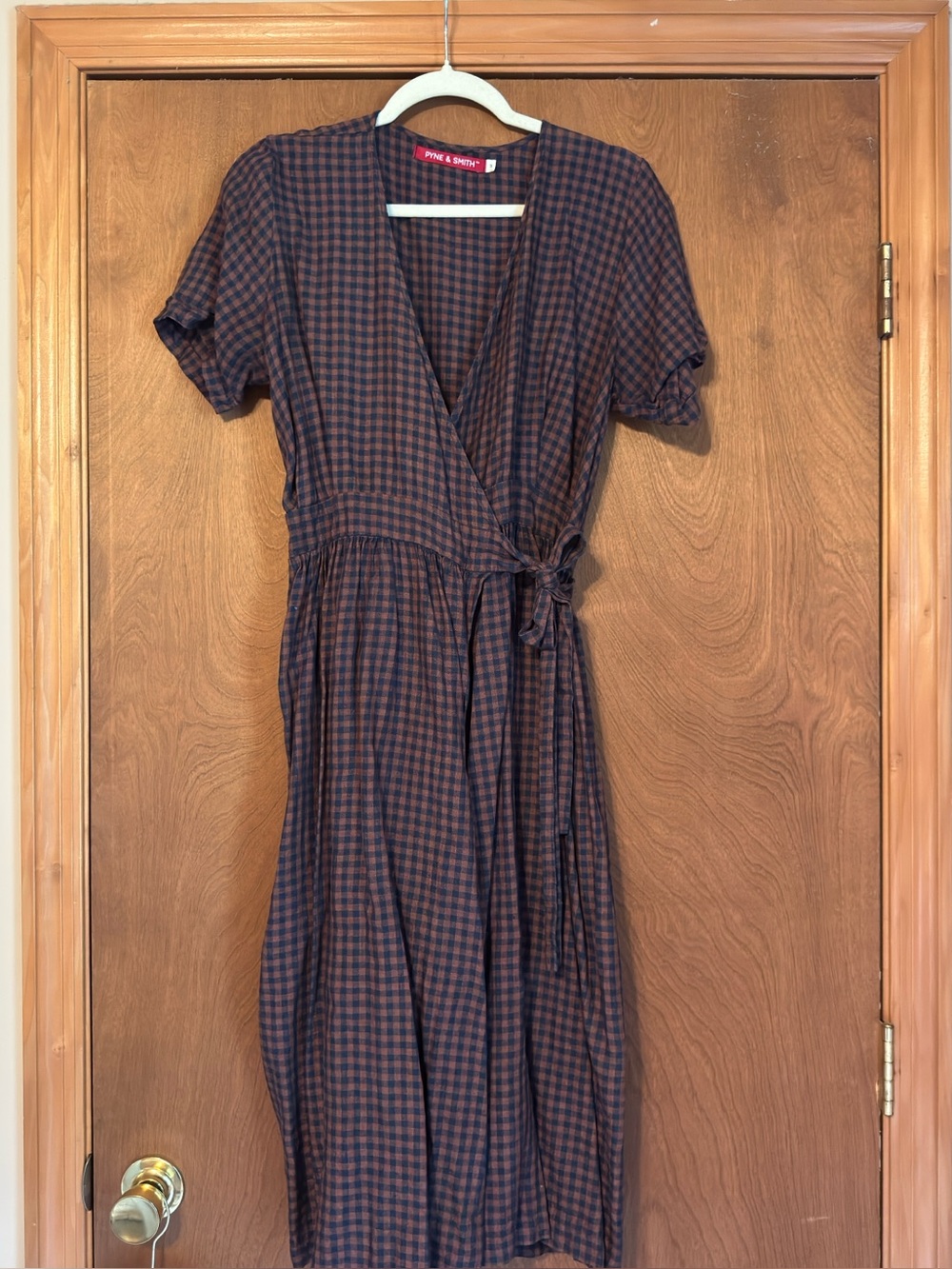 Pyne and smith wrap dress